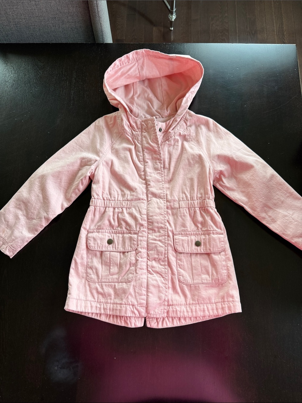 Old Navy Pink Hooded Anorak Jacket for Kids